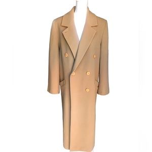 Vintage Kristen Blake Studio Collection Maxi wool coat tan/camel